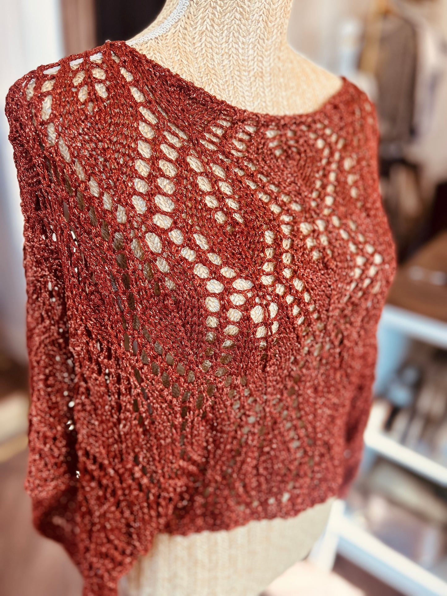 Pull crop crochet | ALLEN